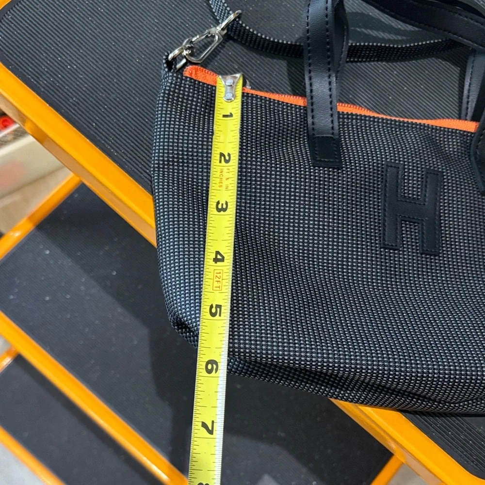 Stylish Black and Orange Baby Bag